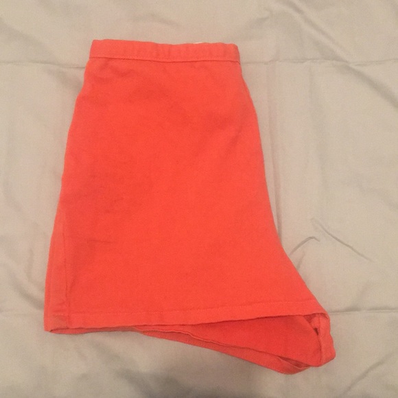 Denim light orange shorts from American Apparel - Picture 3 of 8